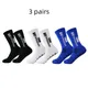 Chaussettes de football coordonnantes pour hommes sports de plein air chaussettes de football