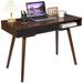 Home Office Mid Century Modern Desk with Drawer