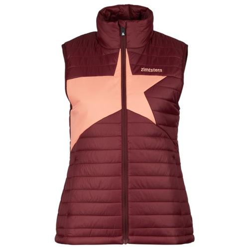 Zimtstern – Women’s Astraz Evo Padded Vest – Kunstfaserweste Gr XS rot