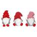 3pcs Gnome Tableware Bag Christmas Themed Cutter Fork Bags Tableware Bags