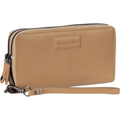 Bugatti - Geldbörse Elsa Ladies Double Zip Wallet Portemonnaies 1 ct Nude Damen