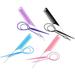 4 Sets Women s Hair Accessories Hair Teasing Brush Hair Accessories for Women Braids Hair Tail Tools DIY Hair Accessories Ponytail Maker Styling Tool Hair Comb Hair Parting Comb