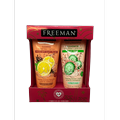 Freeman Feeling Rejuvenating clay Mask Cucumber pink salt & Clearing peel-off clay mask Sweet Tea & Lemon (two 1.5 Oz in a pack)