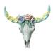 Plant Bull Head Home Decoration Vintage Style Creative Decoration for Family Friend Neighbor Gifts Rose