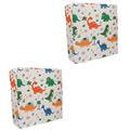 Toyvian 2 Pcs Booster Pad Toddler Booster Seat Children Chair Height Pad Baby Chair Pad Infant Booster Baby Seats for Infants Toddler Seat Pad Mat Polyester Travel White High Chair