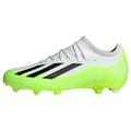 adidas X Crazyfast.3 Football Shoes (Firm Ground), FTWR White/core Black/Lucid Lemon, 4.5 UK