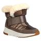 Winterboots GEOX "D FALENA B ABX" Gr. 38, braun (braun metallic) Damen Schuhe Snowboots Winterboots Plateaustiefeletten