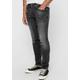 Slim-fit-Jeans ONLY & SONS "ONSWEFT REG. D. GREY 6458 JEANS VD" Gr. 30, Länge 30, blau (dark grey denim) Herren Jeans Slim Fit