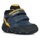Lauflernschuh GEOX "B BALTIC BOY B ABX" Gr. 27, blau (navy, gelb) Kinder Schuhe Lauflernschuhe