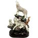 Loon Peak® Gabiela Handmade Fantasy & Sci-fi Figurine/Sculpture Resin in White | 12.5 H x 8.25 W x 6.5 D in | Wayfair