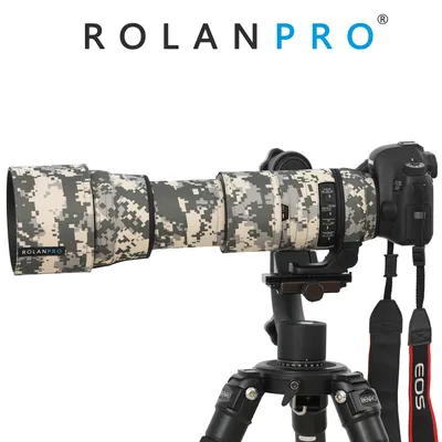 ROLANPRO Lens CamSolomon Coat Rain Cover pour SIGMA 150-600mm F5-6.3 DG OS HSM Contemporary (Tains