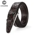 Bracelet en cuir véritable pour homme motif crocodile marque vintage environnement de luxe haute