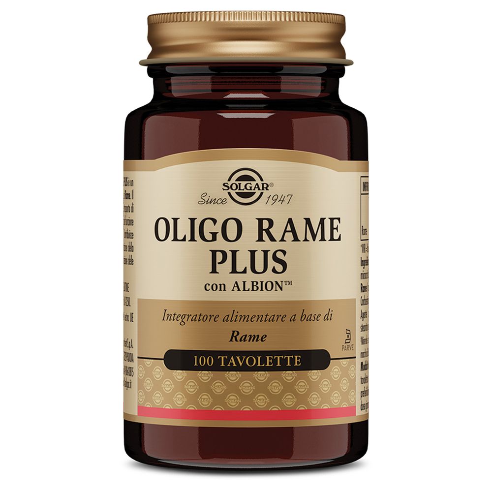 Solgar Oligo Rame Plus 38 g Compresse