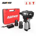 NANWEI-Tournevis à percussion lithium-ion sans balais perceuse électrique domestique tournevis