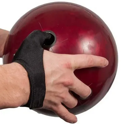 Protège-doigts unisexe pour bowling équipement d'entraînement sportif exercice de pouce force de