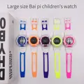 Montre électronique étanche en plastique pour enfants calendrier précis montre de sport pour