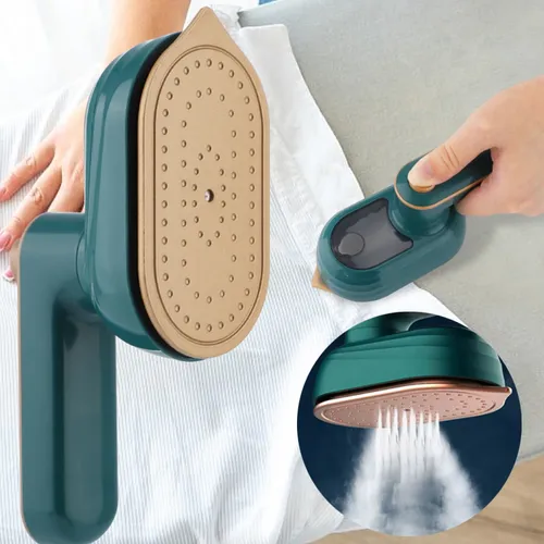 Mini fer à vapeur rotatif portatif, Double générateur de vapeur chaude humide et sec, défroisseur de vêtements Portable pour la maison et les voyages, fer suspendu