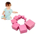 Tour Rose en Bois Montessori pour Enfant Jouet d'ApprentiCumbria Précoce Cadeau de Noël pour Bébé