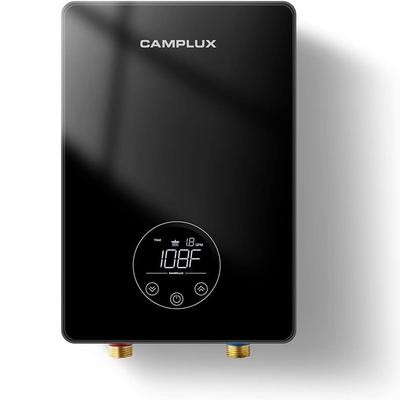 Camplux 1.8 GPM Electric Tankless Water Heater 6kW 240 V, Brick