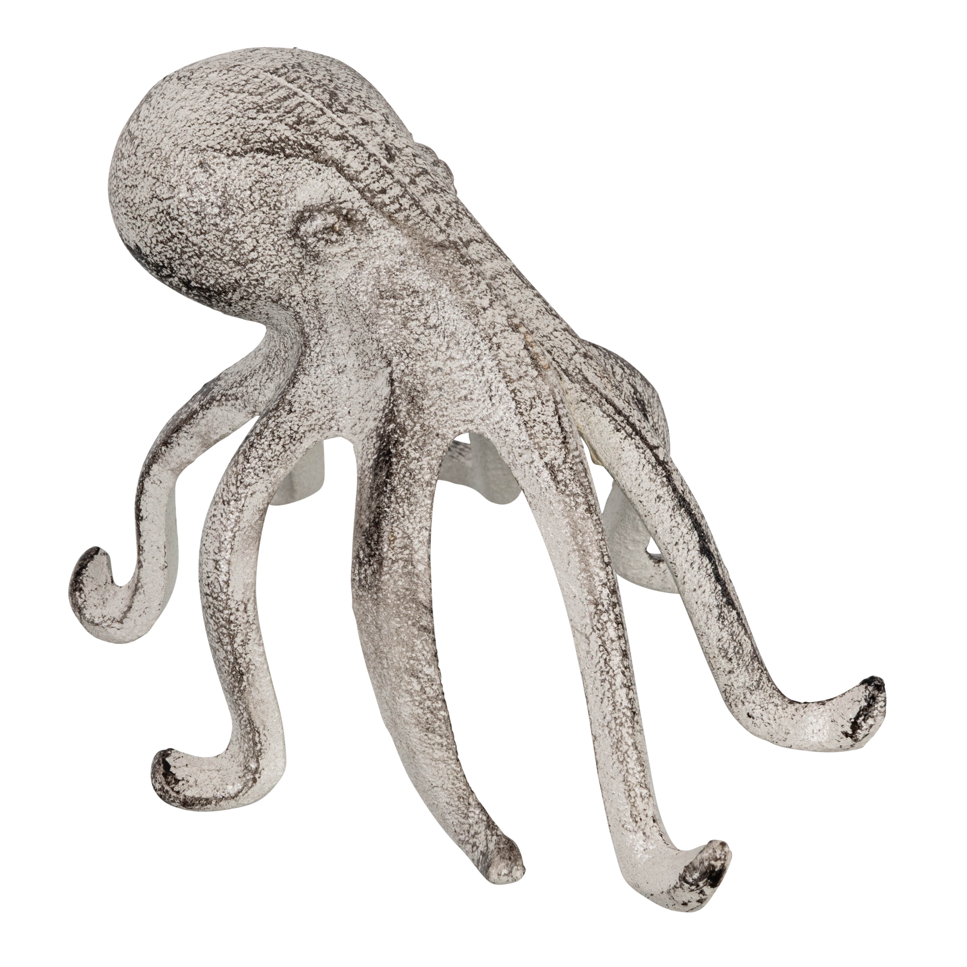 Cast Iron Octopus Figurine Phone/Tablet Holder - 5.9"L x 5.3"W x 4.8"H