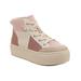 Rocket Dog Women's Sneakers PINK - Pink Color Block Flair Hi-Top Sneakers - Women