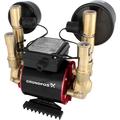 Grundfos Amazon STN Brass Twin Impeller Negative Head Shower Pump 2.0 bar in Black