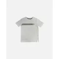 Boy's Hugo Boss Boy's White Print T-shirt - Size: 8 years