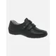 WALDLAUFER Women's Stone Womens Rip Tape Fastening Shoes - Black - Size: 4.5