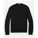 Brooks Brothers Men's Big & Tall Fine Merino Wool V-Neck Sweater | Black | Size 4X