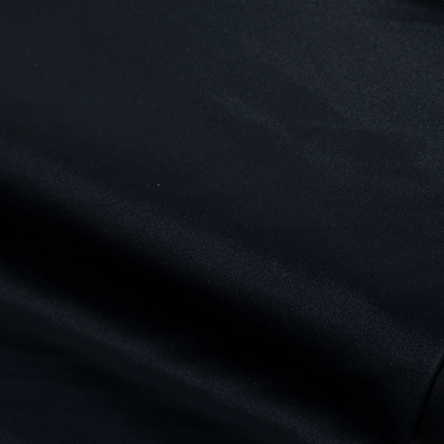 Tissu satin en coton, bleu nuit