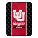 Chad & Jake Utah Utes 30" x 40" Personalized Baby Blanket