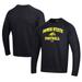 Men's Under Armour Black Bowie State Bulldogs Football All Day Fleece Pullover Sweatshirt