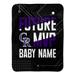 Chad & Jake Colorado Rockies 30" x 40" Personalized Baby Blanket