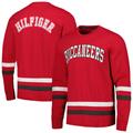 Men's Tommy Hilfiger Red/Pewter Tampa Bay Buccaneers Nolan Long Sleeve T-Shirt