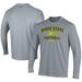 Men's Under Armour Gray Bowie State Bulldogs Football Performance Long Sleeve T-Shirt