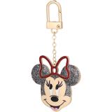 BaubleBar Red Minnie Mouse Gold & Glitter Bag Charm