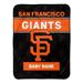 Chad & Jake San Francisco Giants 30" x 40" Personalized Baby Blanket