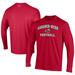 Men's Under Armour Scarlet Gardner-Webb Bulldogs Football Performance Long Sleeve T-Shirt