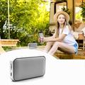 Bluetooth Audio Clearance SHENGXINY Small Bluetooth Speakers Portable Wireless Outdoor Mini Speaker For Home Outdoor And Travel 4 Hours Working Time (White)