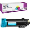 1 Cyan Compatible High Yield Laser Toner Replacement Cartridges for Xerox Phaser 6510 Workcentre 6515 Printer