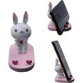 Cute Rabbit Cellphone Holder Stand Animal Smartphone Desk Holder for All Mobile Phones Bunny Phone Stand Desk