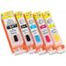 Empty Refillable Cartridges for Canon PGI220 PGI-220 CLI221 CLI-221 MX870 MX860 MP620 MP560 MP980 Printer