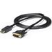 6ft (1.8m) DisplayPort to DVI Cable - 1080p Video - DisplayPort to DVI Adapter Cable - DP to DVI-D