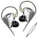 Pontos KZ-ZVX Wired Headset Dynamic Coil In-ear Heavy Bass Stereo Surround 3.5mm High Sensitivity Wired Earphone Phone Supply