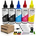 Refill Dye Ink Bottle Compatible with 65 or 65XL Ink Cartridge for Envy 5010 5012 5020 5030 5032 5034 5052