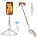 40 Selfie Stick with Fill Light & Phone Tripod Extendable Cell Phone Tripod Stand with Wireless Remote