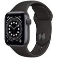 Pre-Owned Apple Watch Series 6 44mm GPS - Space Gray Aluminum Case - Black Sport Band (2020) - Refurbished - Good