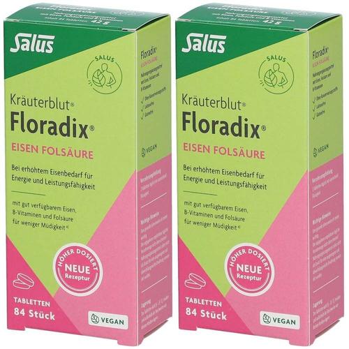 Floradix Eisen Folsäure Tabletten x2 2x84 St