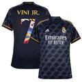 adidas Real Madrid Away Vini Jr. 7 Shirt 2023-2024 (Pre-Season Printing) - XL