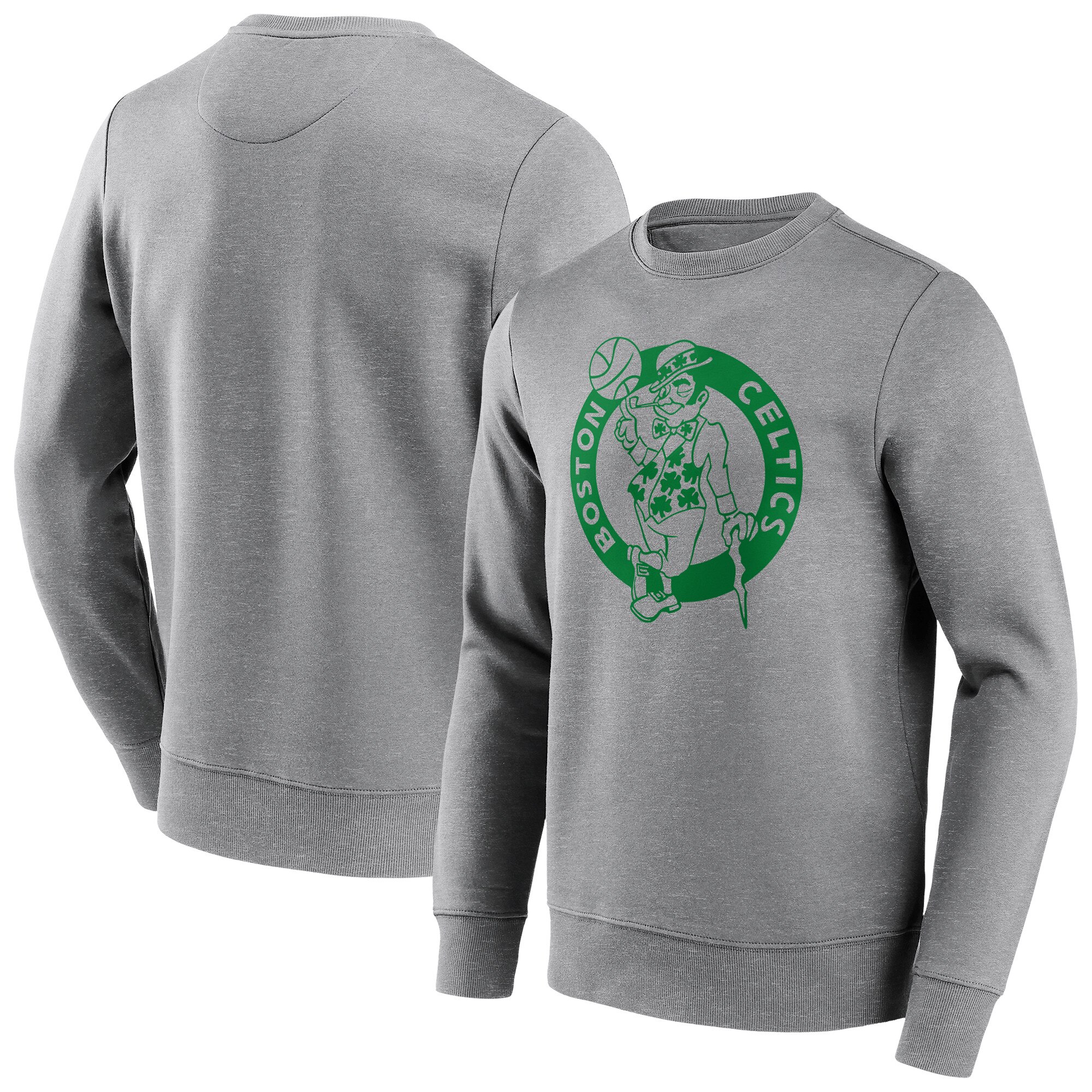 Boston Celtics Fanatics Rundhals-Sweatshirt mit Monologo und Logo - Herren Image